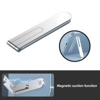 ราคา Fonken บางเฉียบที่มองไม่เห็นโทรศัพท์มือถือยืนสก์ท็อปสนับสนุนผู้ถือโทรศัพท์โลหะพับเก็บได้สำหรับ I Phone ซัมซุงหัวเว่ย Xiaomi (14973620490)