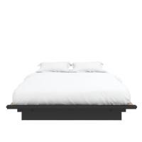 ราคา Tomato Home เตียงนอน 5ฟุต Sierra platform Queen bed ราคารวมประกอบ ในกทมและปริมณฑลเท่านั้น เตียง5ฟุตไม้ Zen design สวยเรียบง่าย แข็งแรง (20985604057)