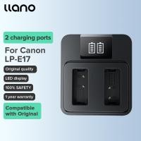 ราคา LLANO Canon LP E17 กล้องดิจิตอลเครื่องชาร์จแบตเตอรี่สำหรับ EOS750D EOS760D EOS00D EOS200D EOS770D EOSM3 EOSM5 EOSM6 RP 760D 200DII 77D 800D 850D EOS X8I M6 (16457995306)