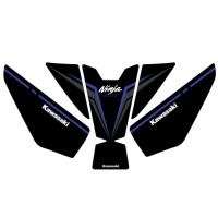 ราคา สติกเกอร์ป้องกันถังน้ำมันเหมาะสำหรับ KAWASAKI นินจา ninja400สติกเกอร์ก้างปลากันการเสียดสีกันลื่นสำหรับตกแต่งลายดอกไม้ (20474685555)