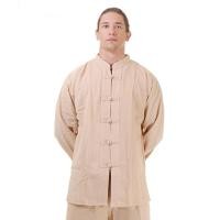 ราคา เสื้อม่อฮ่อมสีน้ำตาลไหม้ เสื้อผ้าฝ้าย เสื้อจีน เสื้อเหมา เสื้อกังฟู เสื้อเส้าหลิน เสื้อตรุษจีนชาย เสื้อผ้าฝ้ายสีน้ำตาล Kung Fu Chinese Shirt (11906822986)