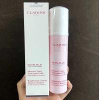 ราคา แท้ Clarins White Plus Pure Translucency Brightening Creamy Mousse Cleanser 150ml (21060220422)