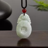 ราคา เหรียญหยกธรรมชาติ TIMESWIND สีเขียวอ่อนทองแดงจี้ห่วงนิรภัยสำหรับปีนเขาสร้อยคอผู้ชายมั่งคั่ง (18108237963)