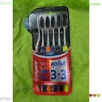 ราคา แปรงสีฟัน คอลเกต สลิมซอฟท์หัวแปรงสีขาวชาร์โคล แพ็ค 56 ด้าม ทำความสะอาดลึกนุ่มนวล บริเวณร่องเหงือกและซอกฟัน (20130597541)