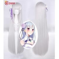 ราคา LXYH COSER KING Re Life in a different world from zero Emilia Cosplay Costume Wigs Puck เครื่องแต่งกายคอสเพลย์ การ์ตูนอะนิเมะ ชุดแฟนซี (6030504253)