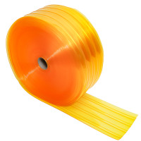 ราคา ขายเป็นเมตร พลาสติกใสหนา หน้ากว้าง 19 20 ซม ม่านริ้วพลาสติก สีเหลืองกันแมลง กั้นห้อง กั้นแอร์ ซุปเปอร์เคลียร์ ราคาต่อ 1 เมตร (17656455021)