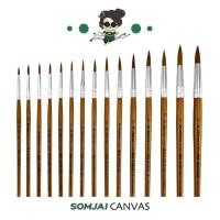 ราคา Horse ตราม้า พู่กันปลายกลม H 808 1 (17696049121)