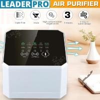 ราคา Mini Desktop Air Purifier Negative Ion Generator Air Purifier Sterilizer Generator Ionizer HEPA Filter For Home Office (19738988248)