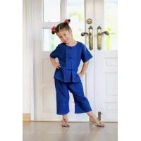 ราคา ชุดม่อฮ่อมเด็ก เสื้อ กางเกง มีขนาดให้เลือกตั้งแต่เด็ก 1ขวบครึ่ง 12ขวบ เทียบไซส์ที่รูปตารางไซส์ค่ะ (17234366725)