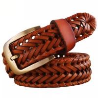 ราคา TRUSTY เข็มขัดผู้ชาย เข็มขัดหนังแท้ เข็มขัดหนัง Men Genuine Leather Braided Belts 1930 1931 3093 (10759865297)