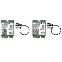 ราคา Ready Stock COD 1PCS 2PCS Wifi Card Ax201 Ngw with Antenna Wifi 6 3000Mbps M 2 Cnvio2 Bluetooth 5 1 Wifi Adapter for Windows10 (15922752503)