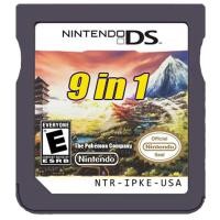 ราคา ตลับเกม9 In 1 DS ชุดโปเกมอน Heartgold Soulsilver สำหรับ3DS 3DSLL 2DS Ndsl การ์ดเครื่องเล่นวิดีโอเกม Us eu (19921818911)