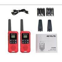 ราคา Retevis เครื่องส่งรับวิทยุกันน้ำ PMR 446 RT649 2ชิ้นเครื่องส่งรับวิทยุแบบชาร์จแบบพกพาสองทางวิทยุปตท สำหรับล่าสัตว์ตกปลา (20892026128)
