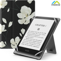 ราคา MoKo Universal Case สำหรับ6 6 8 7 Kindle EReaders Fire Tablet Kindle Kobo Voyaga Lenovo Sony Kindle E Book แท็บเล็ตน้ำหนักเบา PU หนัง Folio Shell Cover Caseพร้อมสายคล้องมือ ขาตั้ง (15411038187)