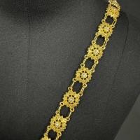 ราคา Vintage Jewelry ชุดไทยสังวาลย์ สร้อยคอสีทอง สร้อย สังวาลย์ 1เส้น (21319536965)