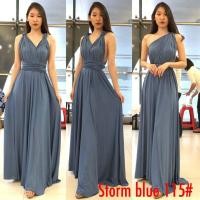 ราคา ชุดราตรี Infinity dress ใส่ได้หลายแบบมากๆ แค่ จับ บิด ไขว้ ผูก ใส่ง่าย ปัง อลัง ในราคาเบาๆค่ะ (18880363366)