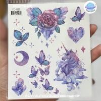 ราคา Face Tattoo แทททูติดหน้า แทททูผีเสื้อ ผีเสื้อติดหน้า แต่งหน้าแฟนซี ฟูลมูน (20891305536)