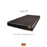 ราคา ZEN Collection ที่นอนยาง PE หนา 6 นิ้ว BROWNIE หุ้มหนัง PVC ขนาด 3 5 ฟุต 5 ฟุต 6 ฟุต PE Foam Mattress (17487666482)