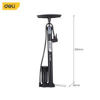 ราคา Deli ที่สูบลมจักรยาน ที่สูบลม สูบลม มอเตอร์ไซค์ ที่สูบลม รถมอเตอร์ไซค์ และไม่เด้งกลับเมื่อปั๊ม สูบลม Air Pump (20729481835)