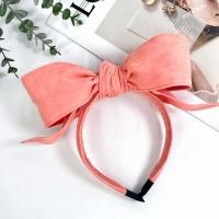 ราคา ที่คาดผมโบว์ใหญ่ ดัดได้ สีสวย น่ารักมาก ที่คาดผม (20594450470)