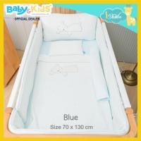 ราคา ออกE taxได้ Idawin Pad Bumpers ชุดเครื่องนอนเตียงเด็ก เบาะกันกระแทกเตียงเด็ก ผ้ากันขอบเตียงเด็กชุดเบาะกันกระแทก ้กับเตียงขนาด 70x130cmใช้กับเตียงBeyond Dream 3 in (9715252020)