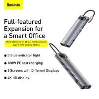 ราคา Baseus USB C HUB เป็นอะแดปเตอร์ VGA USB 3 0 อะแดปเตอร์ HDMI 11 in 1 (9916390237)