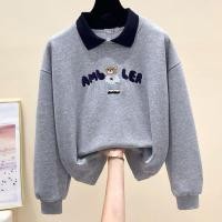 ราคา Jeanshop เสื้อแขนยาวคอปก ลายหมีตรงกลางปักภาษาอังกฤษ ผ้าใส่สบายใส่ได้ทุกฤดู มีสามสี ขาว เทา น้ำเงิน N112 (21122733361)