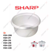 ราคา Sharp หม้อใน อะไหล่แท้ หม้อหุงข้าว รุ่น KSH 206 KSH211 KSH215 KSH218 KSH222 KSH228 (7179050060)