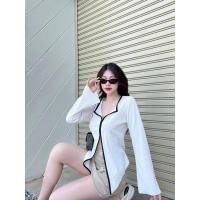 ราคา Loss W Top เสื้อแขนยาวตัดขอบทูโทน พร้อมส่ง (17543172189)