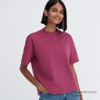 ราคา UNIQLO เสื้อยืด AIRism คอตตอน แขนสั้น ทรงหลวม (20426935899)