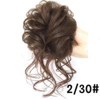 ราคา GUAIP สายรัดต่อม้วนมวยผม22สีแบบผมธรรมชาติวิกมวยผมสตรียางรัดผมปลอมชิ้นวิกผมปลอมบันผมหยิกยุ่ง (20512679650)