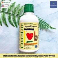 ราคา แคลเซียม แมกนีเซียม สำหรับเด็ก แบบน้ำ รสส้ม Liquid Calcium with Magnesium Nutrition for Kids Orange Flavor 473 ml ChildLife (14996590304)