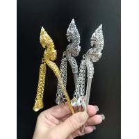 ราคา ปิ่นพญานาค ปิ่นปักผม เครื่องประดับชุดไทย เครื่องประดับผม (11020396198)