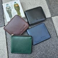 ราคา กระเป๋าสตางค์ซิปรอบใบสั้น แบรนด์แท้ TOUGH 100 หนังแท้ พร้อมกล่องแบรนด์ (21205152915)