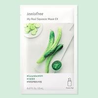 ราคา มาส์กหน้า 18สูตร Innisfree My Real Squeeze Mask 20ml แผ่นมาส์กหน้า มาร์กหน้า มาร์คหน้า มาส์กหน้าเกาหลี มาส์ก (20627639076)