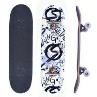 ราคา สเก็ตบอร์ดเด็ก สเก็ตบอร์ดสำหรับเด็กSkateboard สเก็ตบอร์ดมือใหม่ ดับเบิ้ลร็อกเกอร์ เมเปิ้ลบอร์ด สเก็ตบอร์ด สเกตบอดผู้ใหญ่ เซิฟสเก็ตบอร์ด (10039624918)