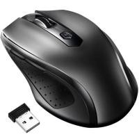 ราคา VicTsing MM057 2 4G Wireless Mouse Portable Mobile Optical Mouse with 6 Buttons 5 Adjustable DPI Levels for Notebook PC Laptop (20623843456)