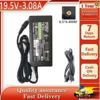 ราคา ใหม่ 19 5V 3 08A 60W 6 5 4 4MM Power Adapter สำหรับ Sony ACDP 002 LCD TV 32 42 นิ้ว Charger (13673357039)