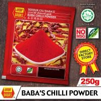 ราคา พริกแดงป่นบดละเอียด Babas Chili Powder 峇峇辣椒粉 Babas Chilli Powder is 100 made from pure dry chilli Product of Malaysia (16627963745)