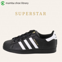 ราคา Adidas Originals Superstar Foundation รองเท้าผ้าใบทรงเตี้ยดูดซับแรงกระแทกและทนต่อการสึกหรอสีดำ (20935788072)
