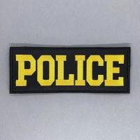 ราคา ป้ายผ้า POLICE 18x7 cm อาร์มติดเสื้อกั๊ก อาร์มเสื้อเกราะ อาร์มตำรวจ เครื่องหมายผ้า ป้ายข้อความผ้า มีทั้งแบบติดและไม่ติดตีนตุ๊กแก (15824902720)