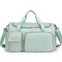 ราคา กระเป๋าเดินทาง กระเป๋าฟิตเนส กระเป๋าผ้าร่มกันน้ำ travel bag สำหรับใส่เสื้อผ้า เดินทาง โยคะ ฟิตเนส สะพายได้ ถือแบบหิ้วได้ หลายช่อง จุของได้เยอะ weeklyshop (21302970129)
