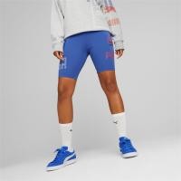ราคา PUMA SPORT CLASSICS กางเกงขาสั้นรัดรูปผู้หญิง Classics Gen PUMA 7 สีฟ้า APP 53819692 (19906326681)