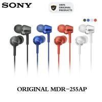 ราคา SONY Original MDR EX255AP 3 5 มม หูฟังชนิดใส่ในหูหูฟังสำหรับเล่นเกมพร้อมไมโครโฟนหูฟังแฮนด์ฟรีสำหรับIOS IPhoneและAndroid Huawei Xiaomi OPPO VIVO Samsung (2380396839)