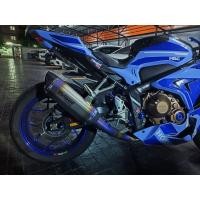 ราคา ชุดท่อไทเทเนียมและสแตนเลสงานตรงรุ่นCB CBR650R Fสลิปออน2 5นิ้วพร้อมปลายยาว12นิ้วปากคาร์บอนแท้ (20724757382)