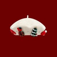 ราคา Womens Beret Hat Student Painter Beret Hat Winter Warm Beret Hat Christmas Gift Beret Hat Red Wool Beret Hat (20639269954)