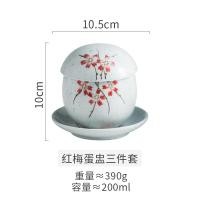 ราคา ถ้วยตุ๋นสไตล์ญี่ปุ่นถ้วยซุปเซรามิกพร้อมฝาจานสีพิเศษชามตุ๋นรังนกถ้วยนึ่งไข่หม้อตุ๋นซุปขนาดเล็ก (16071287563)