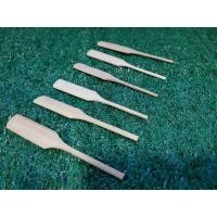 ราคา ไม้พายจิ๋วขนาด13cmไม้แคะขนมตักครีมปาดเนยหรือแว๊กขน (16381962563)