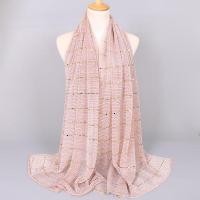 ราคา ผ้าลูกฟูกปักเลื่อมผ้าพันคอยาวสำหรับผู้หญิงทันสมัยและสง่างามมุสลิมผ้าคลุมศีรษะผ้าคลุมไหล่เสื้อผ้าของขวัญ (17959783651)