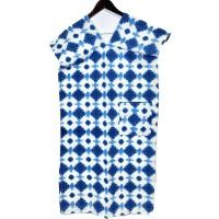 ราคา มัดย้อมฟ้า เดรสพื้นเมืองอก 42 นิ้ว ยาว 42 นิ้ว กระเป๋า 1 ข้าง ชุดผ้าฝ้ายแท้ ชุดพื้นเมือง ชุดเมืองทรงกะเหรี่ยง (19335788842)